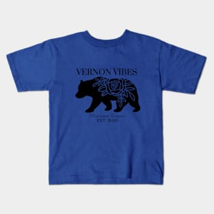 Vernon Vibes Bear Kids T-Shirt